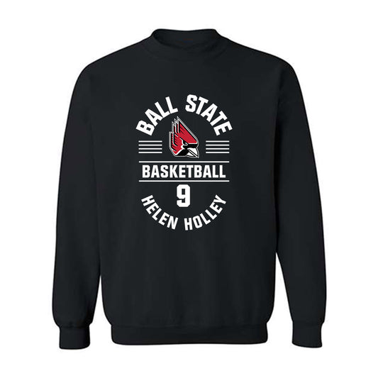Ball State - NCAA Women's Basketball : Helen Holley - Classic Fashion Shersey Crewneck Sweatshirt-0