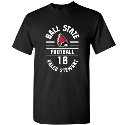 Ball State - NCAA Football : Kaleb Stewart - Classic Fashion Shersey T-Shirt-0
