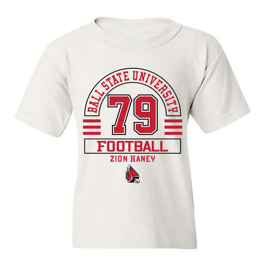 Ball State - NCAA Football : Zion Haney - Classic Fashion Shersey Youth T-Shirt-0