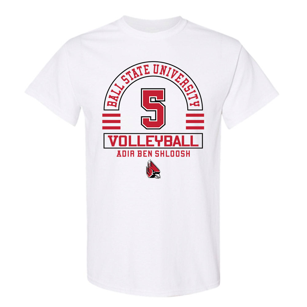 Ball State - NCAA Men's Volleyball : Adir Ben Shloosh - Classic Fashion Shersey T-Shirt-0