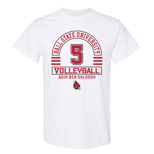 Ball State - NCAA Men's Volleyball : Adir Ben Shloosh - Classic Fashion Shersey T-Shirt-0