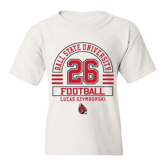 Ball State - NCAA Football : Lucas Szymborski - Classic Fashion Shersey Youth T-Shirt-0