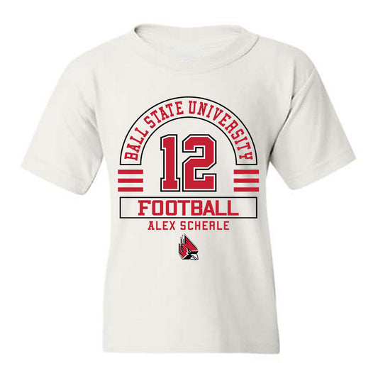 Ball State - NCAA Football : Alex Scherle - Classic Fashion Shersey Youth T-Shirt-0