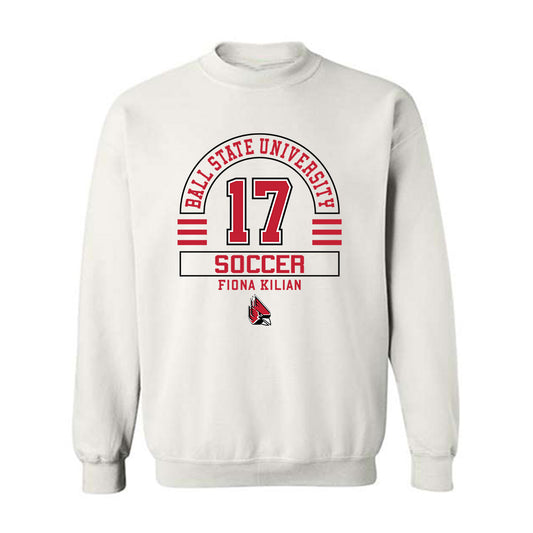 Ball State - NCAA Women's Soccer : Fiona Kilian - Classic Fashion Shersey Crewneck Sweatshirt-0