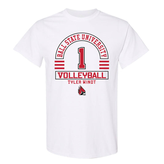Ball State - NCAA Men's Volleyball : Tyler Windt - Classic Fashion Shersey T-Shirt-0