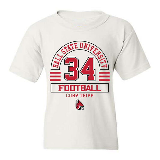 Ball State - NCAA Football : Coby Tripp - Classic Fashion Shersey Youth T-Shirt-0