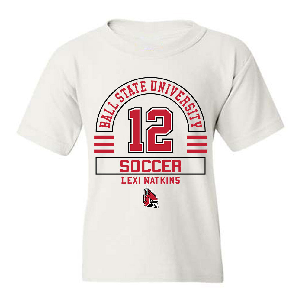 Ball State - NCAA Women's Soccer : Lexi Watkins - Classic Fashion Shersey Youth T-Shirt-0