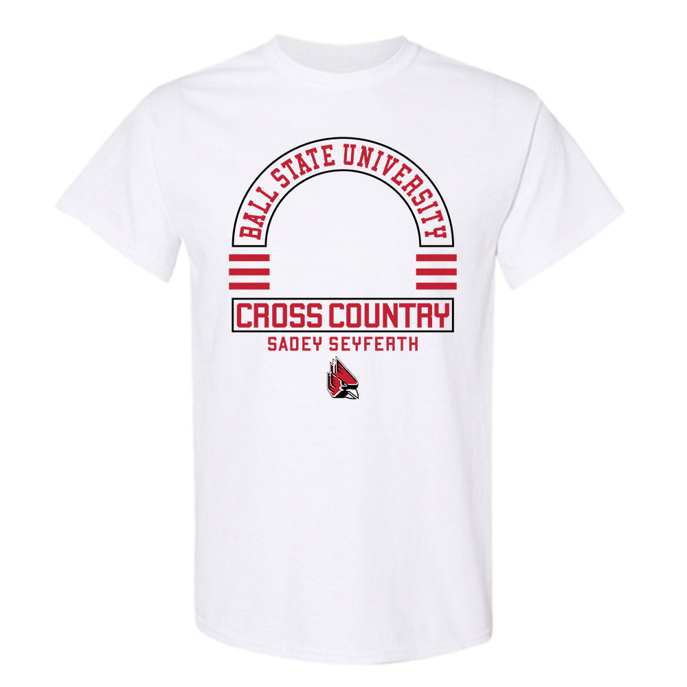 Ball State - NCAA Women's Cross Country : Sadey Seyferth - Classic Fashion Shersey T-Shirt-0