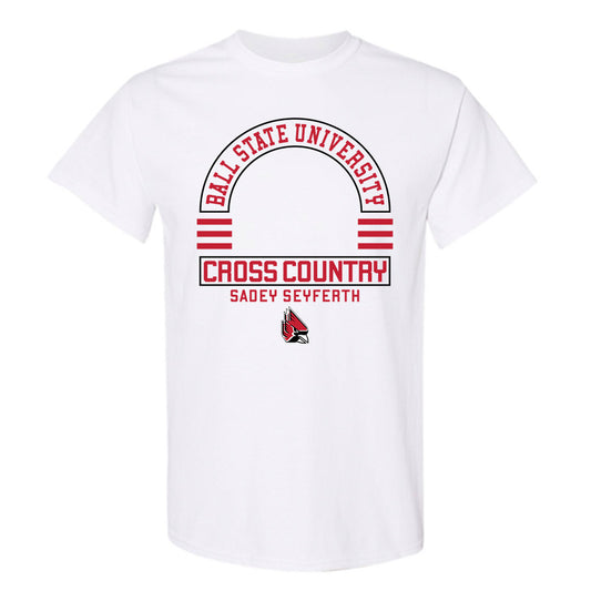 Ball State - NCAA Women's Cross Country : Sadey Seyferth - Classic Fashion Shersey T-Shirt-0