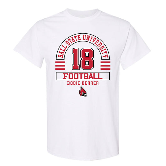 Ball State - NCAA Football : Bodie Derrer - Classic Fashion Shersey T-Shirt-0