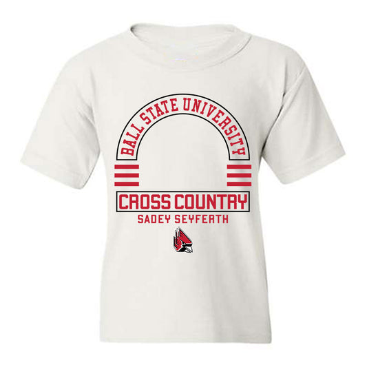 Ball State - NCAA Women's Cross Country : Sadey Seyferth - Classic Fashion Shersey Youth T-Shirt-0