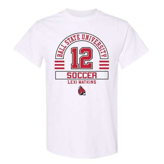 Ball State - NCAA Women's Soccer : Lexi Watkins - Classic Fashion Shersey T-Shirt-0