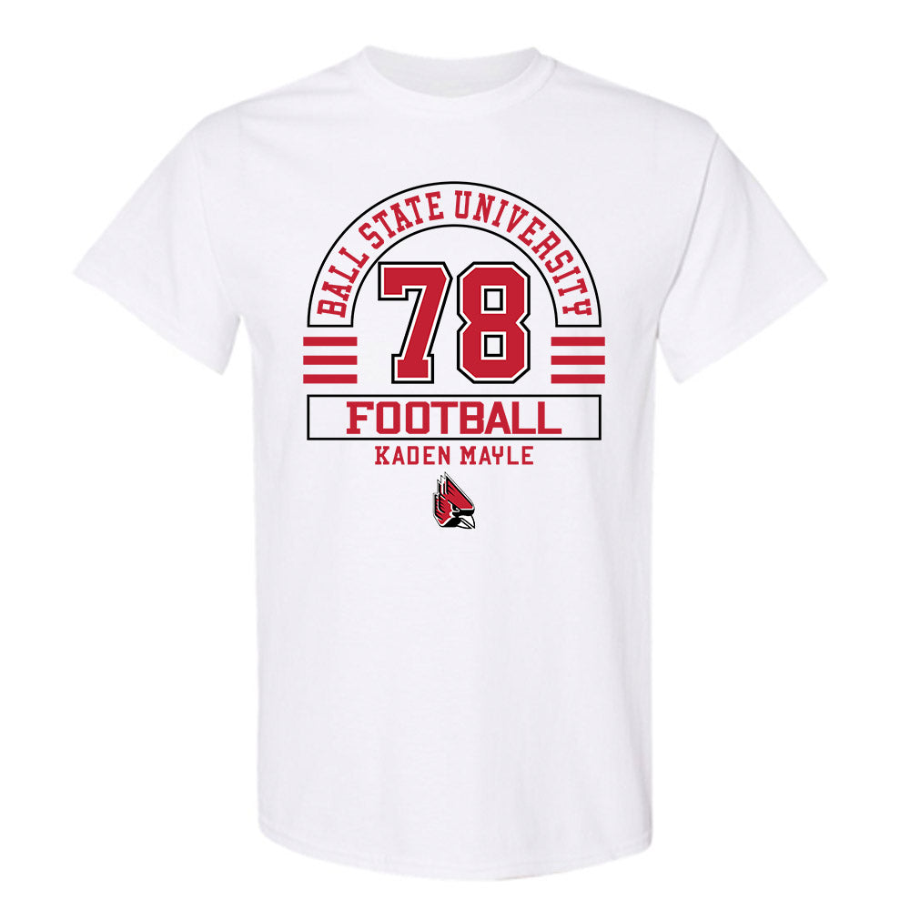Ball State - NCAA Football : Kaden Mayle - Classic Fashion Shersey T-Shirt-0