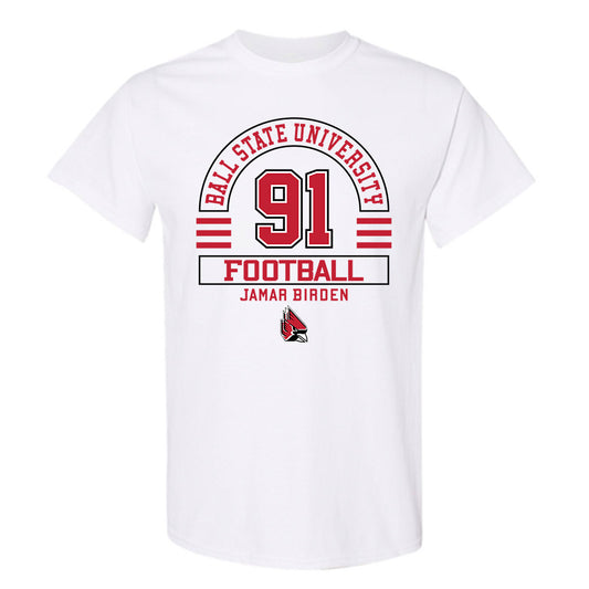Ball State - NCAA Football : Jamar Birden - Classic Fashion Shersey T-Shirt-0