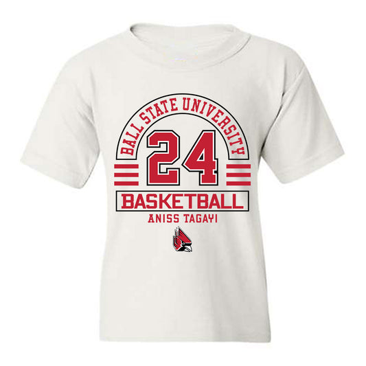 Ball State - NCAA Women's Basketball : Aniss Tagayi - Classic Fashion Shersey Youth T-Shirt-0