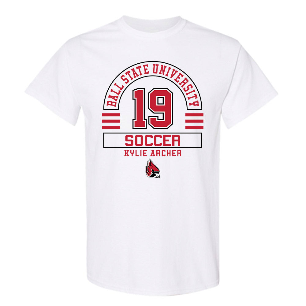 Ball State - NCAA Women's Soccer : Kylie Archer - Classic Fashion Shersey T-Shirt-0
