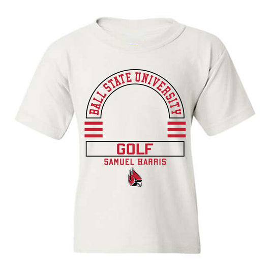 Ball State - NCAA Men's Golf : Samuel Harris - Classic Fashion Shersey Youth T-Shirt-0