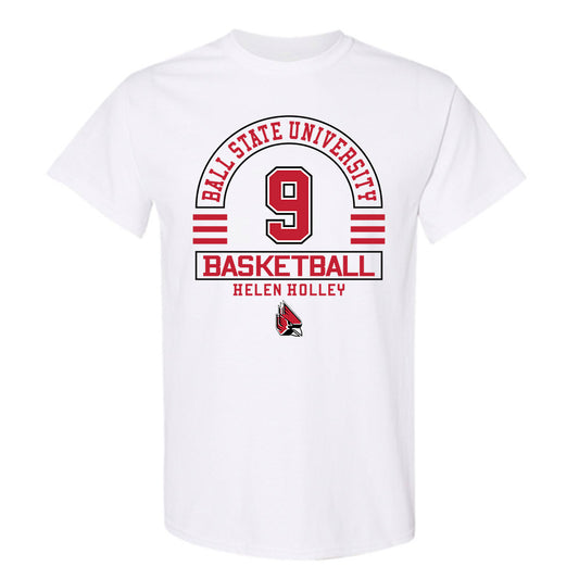 Ball State - NCAA Women's Basketball : Helen Holley - Classic Fashion Shersey T-Shirt-0