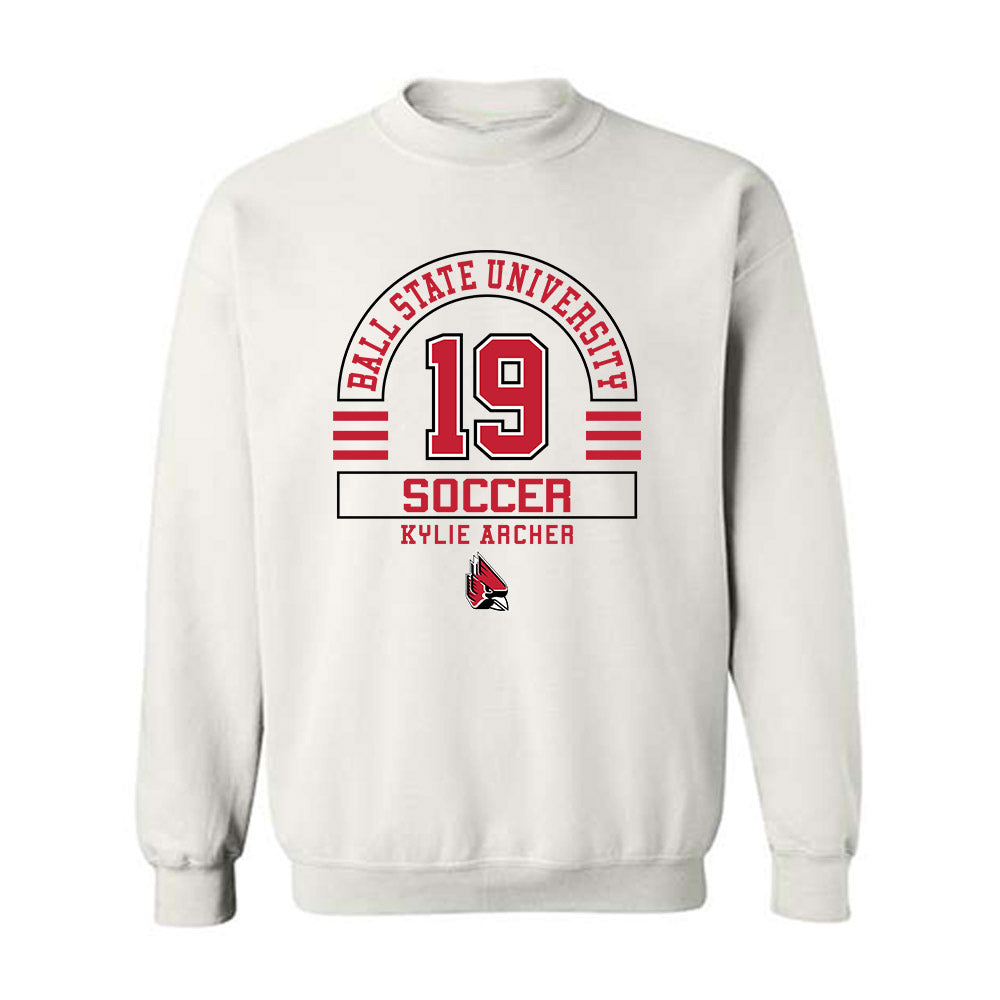 Ball State - NCAA Women's Soccer : Kylie Archer - Classic Fashion Shersey Crewneck Sweatshirt-0
