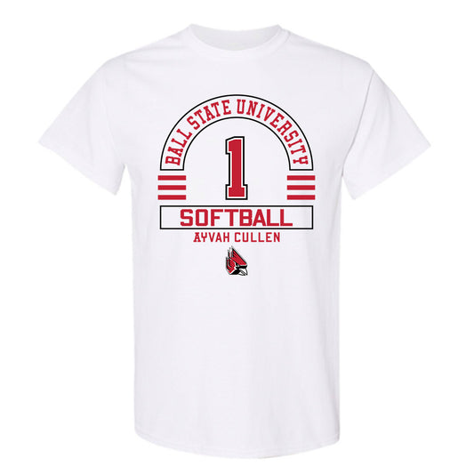 Ball State - NCAA Softball : Ayvah Cullen - Classic Fashion Shersey T-Shirt-0