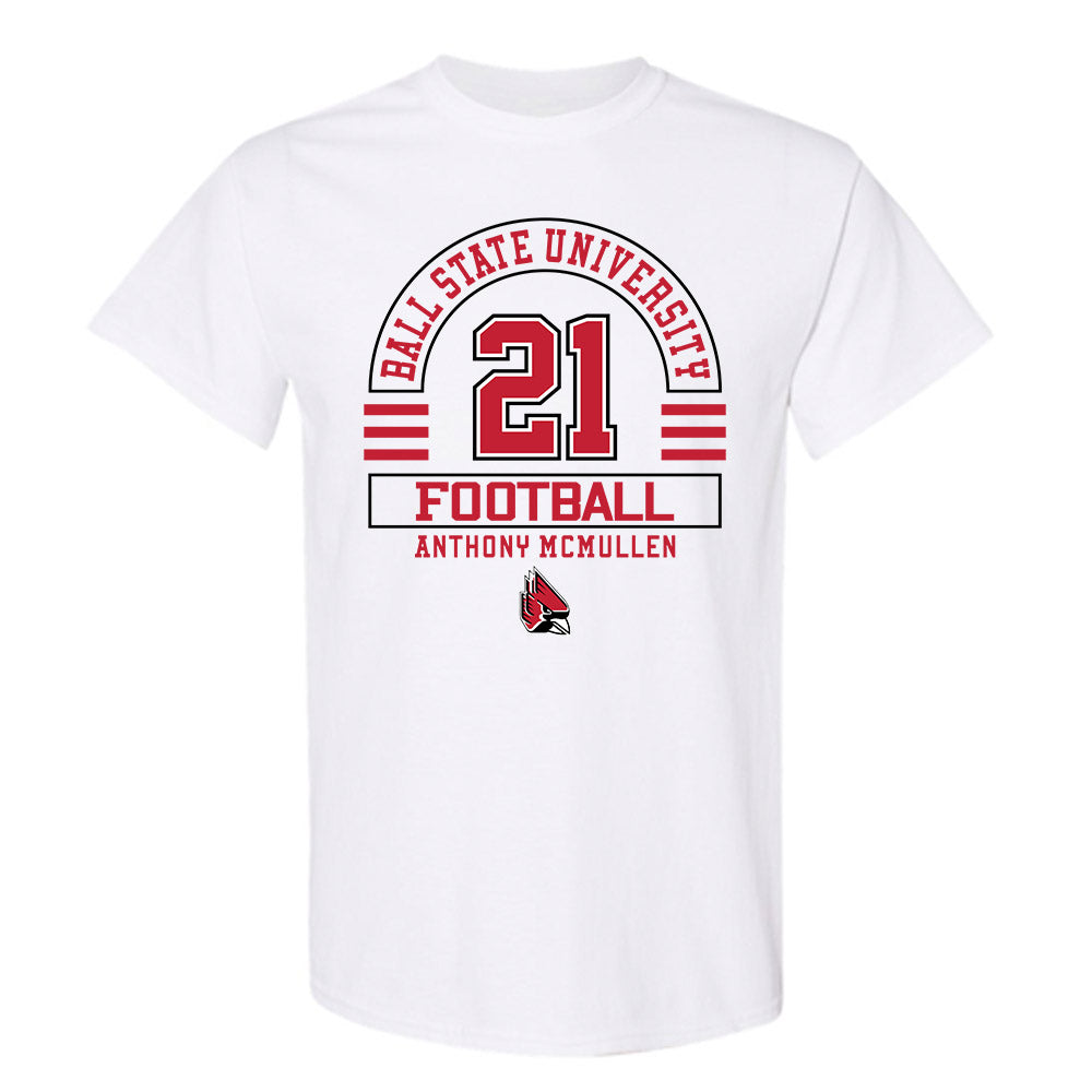Ball State - NCAA Football : Anthony McMullen - Classic Fashion Shersey T-Shirt-0