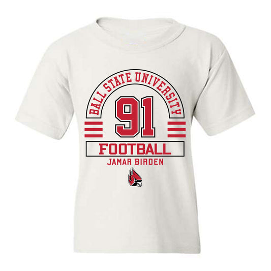 Ball State - NCAA Football : Jamar Birden - Classic Fashion Shersey Youth T-Shirt-0