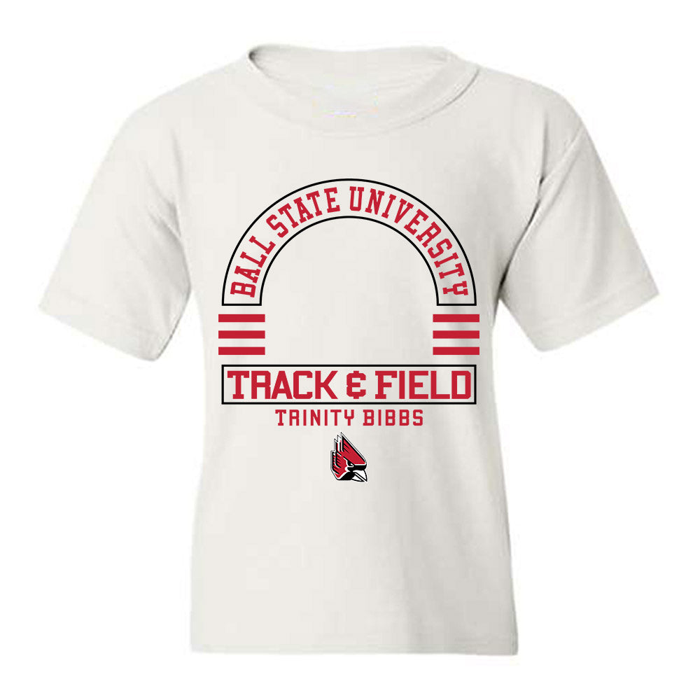 Ball State - NCAA Women's Track & Field : Trinity Bibbs - Classic Fashion Shersey Youth T-Shirt-0