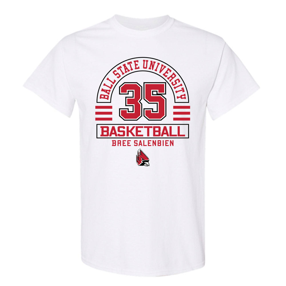 Ball State - NCAA Women's Basketball : Bree Salenbien - Classic Fashion Shersey T-Shirt-0