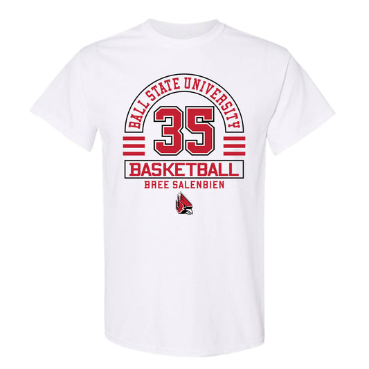 Ball State - NCAA Women's Basketball : Bree Salenbien - Classic Fashion Shersey T-Shirt-0