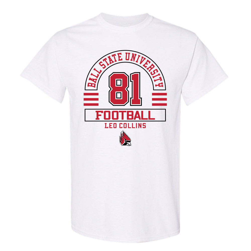 Ball State - NCAA Football : Leo Collins - Classic Fashion Shersey T-Shirt