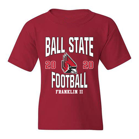 Ball State - NCAA Football : Cedric Franklin II - Classic Fashion Shersey Youth T-Shirt-0