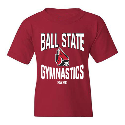 Ball State - NCAA Women's Gymnastics : Kinlee Bare - Classic Fashion Shersey Youth T-Shirt-0