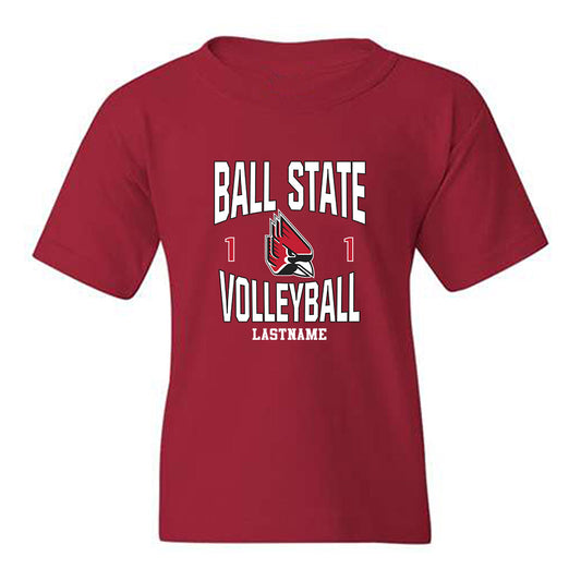 Ball State - NCAA Men's Volleyball : Tyler Windt - Classic Fashion Shersey Youth T-Shirt-0
