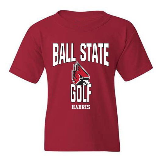 Ball State - NCAA Men's Golf : Samuel Harris - Classic Fashion Shersey Youth T-Shirt-0