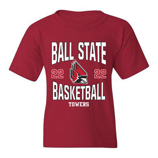 Ball State - NCAA Women's Basketball : Tessa Towers - Classic Fashion Shersey Youth T-Shirt-0