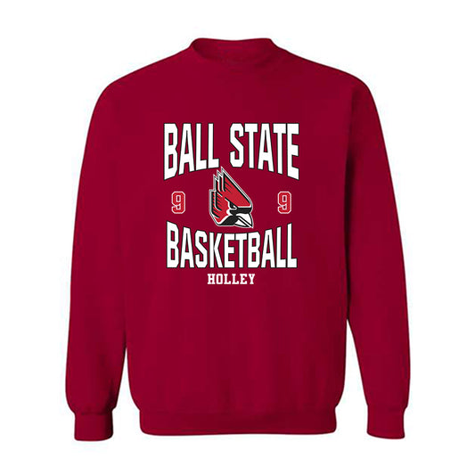 Ball State - NCAA Women's Basketball : Helen Holley - Classic Fashion Shersey Crewneck Sweatshirt-0