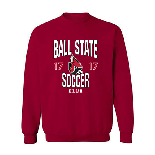 Ball State - NCAA Women's Soccer : Fiona Kilian - Classic Fashion Shersey Crewneck Sweatshirt-0