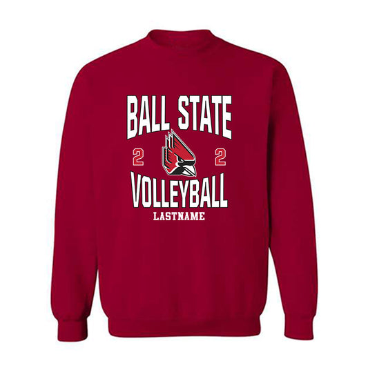 Ball State - NCAA Men's Volleyball : Nicholas Everett - Classic Fashion Shersey Crewneck Sweatshirt-0