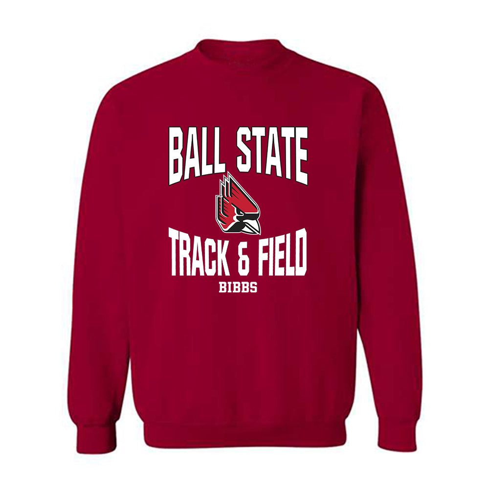 Ball State - NCAA Women's Track & Field : Trinity Bibbs - Classic Fashion Shersey Crewneck Sweatshirt-0