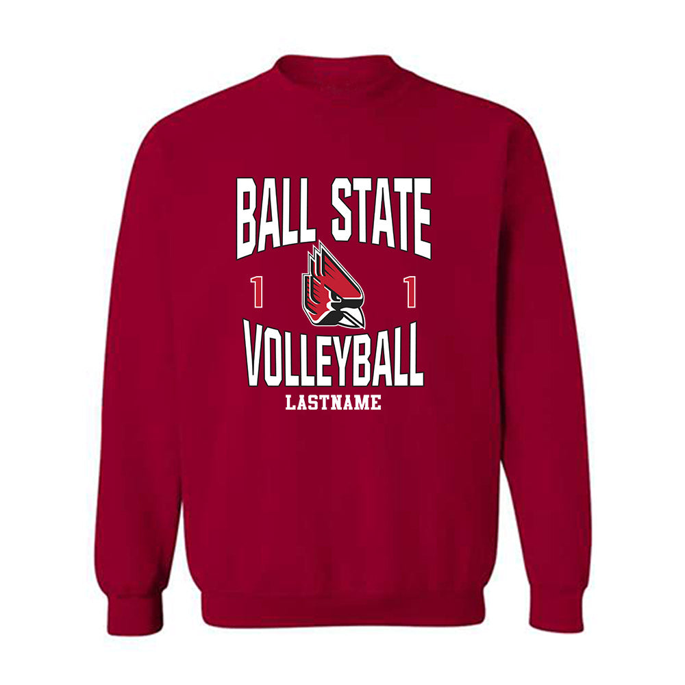 Ball State - NCAA Men's Volleyball : Tyler Windt - Classic Fashion Shersey Crewneck Sweatshirt-0