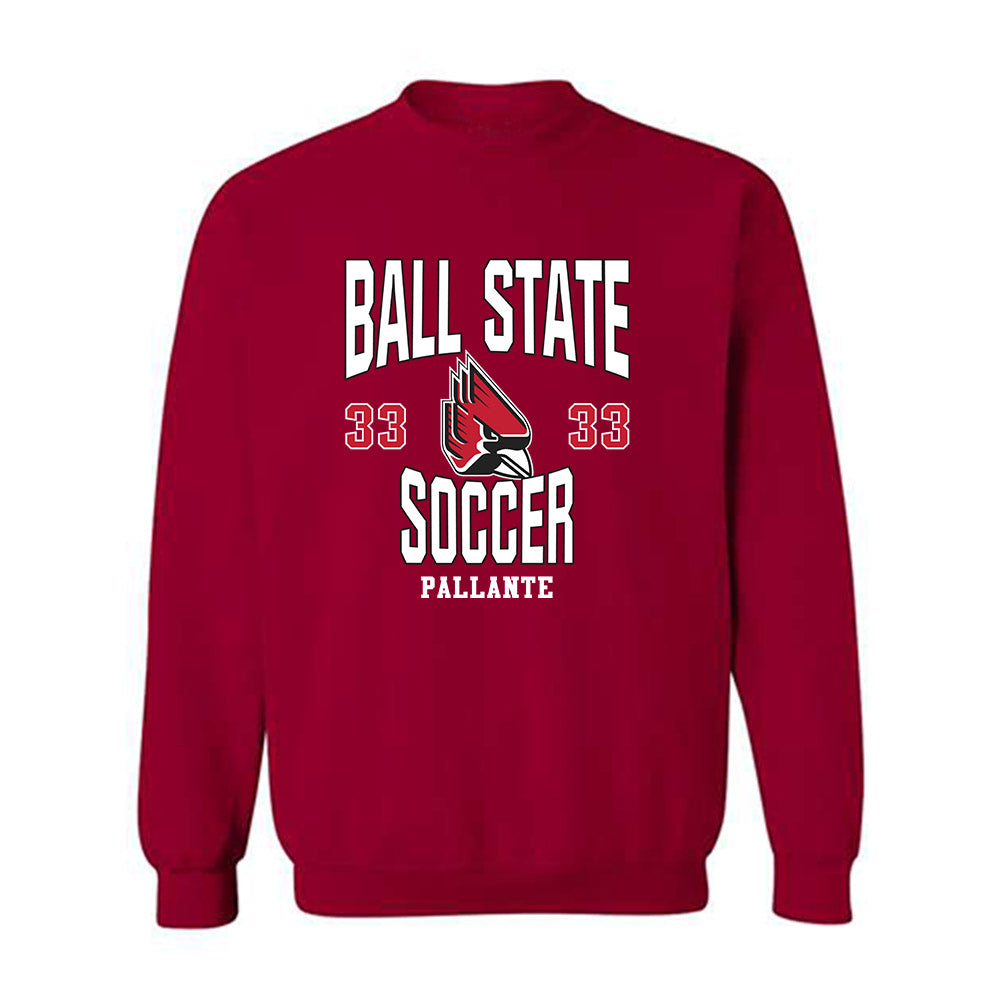 Ball State - NCAA Women's Soccer : Kate Pallante - Classic Fashion Shersey Crewneck Sweatshirt-0