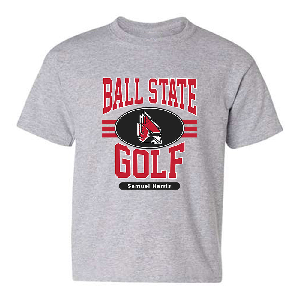 Ball State - NCAA Men's Golf : Samuel Harris - Classic Fashion Shersey Youth T-Shirt-0