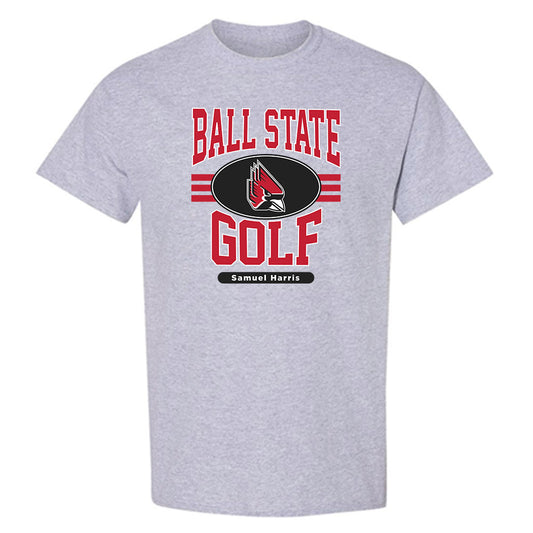 Ball State - NCAA Men's Golf : Samuel Harris - Classic Fashion Shersey T-Shirt-0
