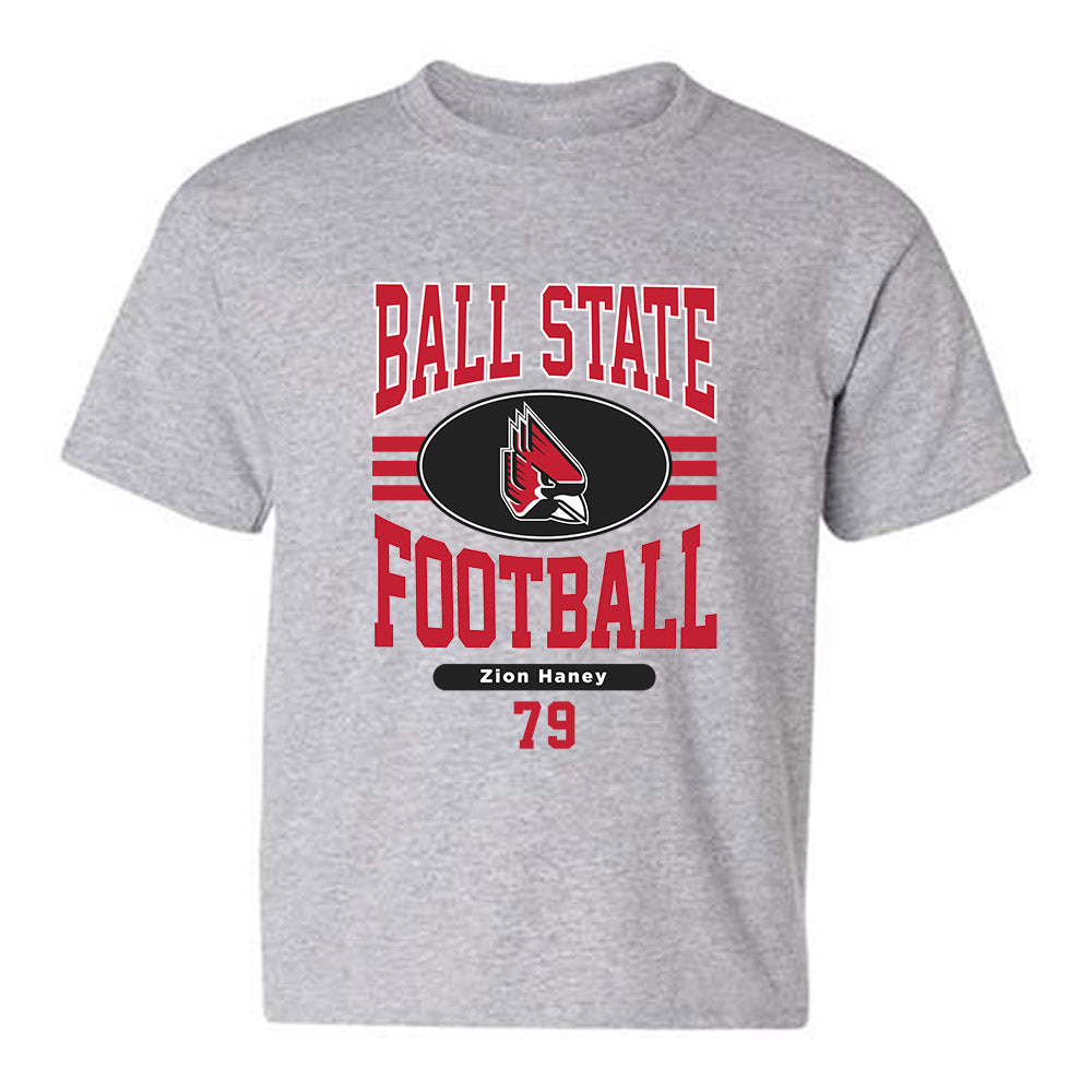 Ball State - NCAA Football : Zion Haney - Classic Fashion Shersey Youth T-Shirt-0