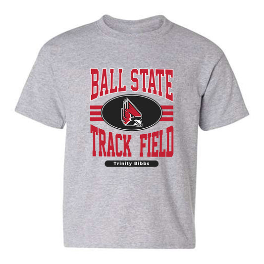 Ball State - NCAA Women's Track & Field : Trinity Bibbs - Classic Fashion Shersey Youth T-Shirt-0