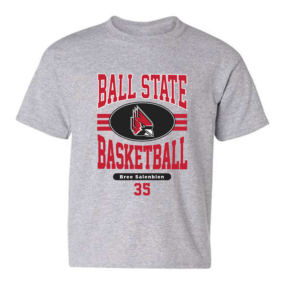 Ball State - NCAA Women's Basketball : Bree Salenbien - Classic Fashion Shersey Youth T-Shirt-0