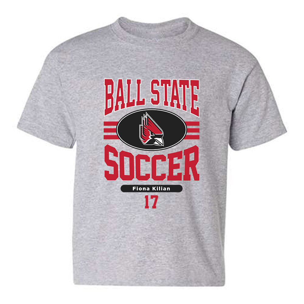 Ball State - NCAA Women's Soccer : Fiona Kilian - Classic Fashion Shersey Youth T-Shirt-0