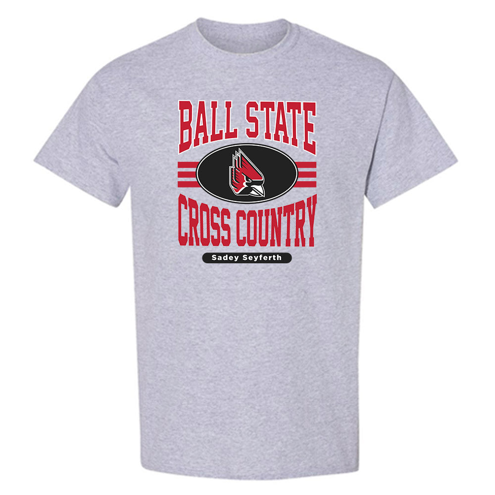 Ball State - NCAA Women's Cross Country : Sadey Seyferth - Classic Fashion Shersey T-Shirt-0