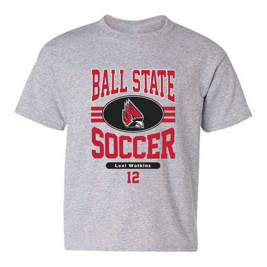 Ball State - NCAA Women's Soccer : Lexi Watkins - Classic Fashion Shersey Youth T-Shirt-0