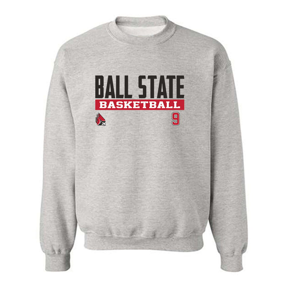 Ball State - NCAA Women's Basketball : Helen Holley - Classic Fashion Shersey Crewneck Sweatshirt-0